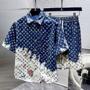 Louis Vuitton Blue Casual Button Down Shirt